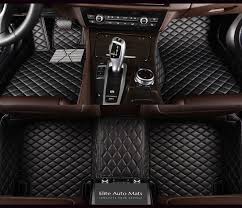 A wide variety of luxury car mats options are available to you, such as no. All Black Custom Luxury Xpe Leather Car Floor Mats Elite Auto Mats