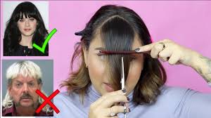 Owing to the chic, stylish look, it is no surprise that they are still just as popular, if not more! How To Cut Bangs Like A Pro Face Frame Side Bangs Curtain Bangs Blunt Bangs More Youtube
