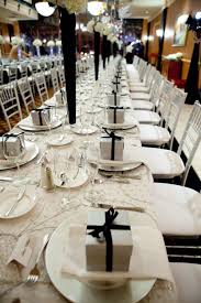 Black White And Silver Winter Wedding Wedding Silver Winter Wedding White Weddings Reception White Silver Wedding