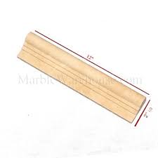 Silver travertine 1/2 x 12 pencil liner, honed (lot of 5 pcs.) 5.0 out of 5 stars 7. Ogee Travertine Chair Rail 2 1 2x12