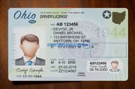 Ohio Driver License Psd Template High Quality Psd Template In 2020 Drivers License Professional Templates Psd Templates