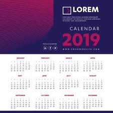 Calendar Template Design Week Vector Business Background Month Sunday Illustration Planner 2019 2020 2021 Simple Graphic Day D Calendar Icon Templates Calendar