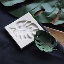 3d Monstera Deliciosa Liebm Candle Mould Fondant Cake Chocolate Silicone Moulds Silicone Chocolate Molds Silicone Molds Cake Decorating Tools
