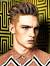 Curly Wet Look Hair Men