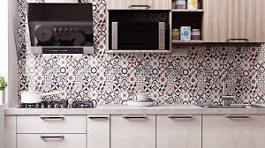 Decorative wall tiles for kitchen: Kitchen Tiles To Consider For The Indian Kitchen Walls Techno Wood Interiors