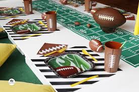 Football Party Super Bowl Party Football Party Decorations Football Party Superbowl Party Decorations