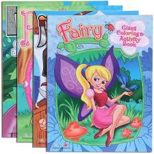 Bendon Giant Coloring And Activity Books 160 Pages Fairy Coloring Book Book Activities Color Activities
