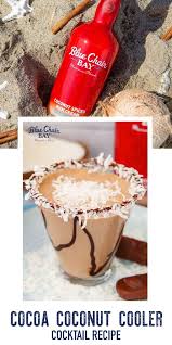 cocoa coconut cooler coconut spiced rum cream cocktail recipe rum cream spiced rum cocktails spiced rum