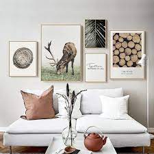 door het klassieke scandinavische kunst aan de muur fine art rustieke nordic nature boom ringen scandinavian wall art living room art living room decor modern