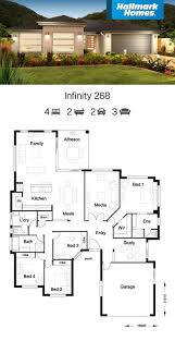 The Infinity 268 Is An Impressive Home That Makes A Statement From The Street Its Design Is Espec Home Design Floor Plans Beautiful House Plans My House Plans