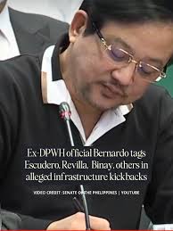 Former Department of Public Works and Highways undersecretary Roberto  Bernardo