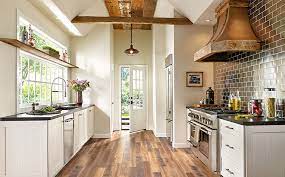 Many people love the look of stone, ceramic or porcelain tile for the kitchen, but these floors are cold and hard. The Best Flooring For Your Kitchen Flooring America