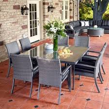 Costco Monaco 9 Piece Dining Set Outdoor Furniture Sets Outdoor Decor Dining Set
