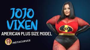 Jojo Vixen... The Curvy Plus Size Model from America | Plus Size Model  Biography | Content Creator - YouTube