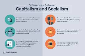 the differences between capitalism and socialism