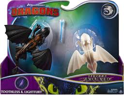 Entrenando A Tu Dragon Pelicula Como entrenar a tu Dragón, Set Chimuelo y  Furia Luminosa : Amazon.com.mx: Juguetes y Juegos