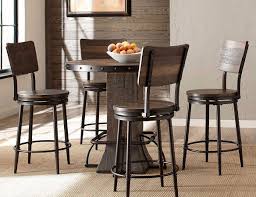 Jennings 40 Inch Round Counter Dining Set W Swivel Stools Counter Height Dining Sets Pub Table And Chairs Wood Counter Stools