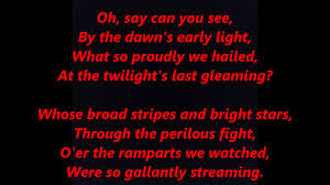 Just finished the msq, and while watching the ending credits, they play a version of the garlean anthem that goes on for quite a bit longer than the subtitled lyric version that shows up in an early cutscene. Lyrics Center American National Anthem Lyrics Full