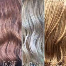 3 Of Very Many Different Shades Of Blonde Rose Gold Ashy Blonde And A Golden Blonde All Three Are B Different Shades Of Blonde Ashy Blonde Shades Of Blonde
