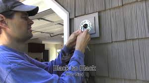 Remote light controls & wireless devices. Exterior Light Installation On Vinyl Siding Block Youtube