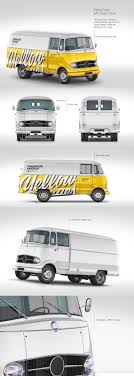 Download Panel Van Mockup Pack PSD Mockup Templates
