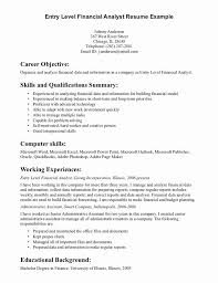 On average recruiters don't spend more than 6 seconds per resume. Entry Level Analyst Resume Beautiful Entry Level Financial Analyst Resume Example 849 1099 Resume Objective Statement Examples Resume Objective Resume Skills