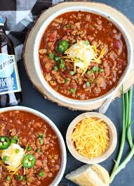 Best chili recipe with beer. Slow Cooker Beer Chili 3 Yummy Tummies