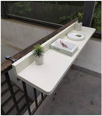 Glue the table top pieces together with wood glue, and then clamp and set for 24 hours. Buy Outdoor Balcony Railing Hanging Folding Table Computer Table Home Bar Counter Sun Proof And Rust Proof Aluminum Alloy Dining Table Bar Table Leisure Table 120 25cm Online In Hungary B08y6mykqm