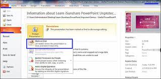 Using advanced password recovery tool to unlock a powerpoint file easily. How To Unlock Read Only Powerpoint Presentation
