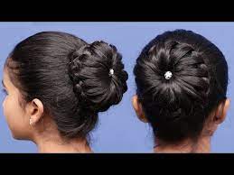 3 Everyday Bun Hairstyles With Donut For Wedding Party Prom Updo Hairstyle Hair Styles Girls Donut Bun Hairstyles Easy Hairstyles Quick Bun Hairstyles