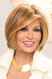Straight Up With A Twist By Raquel Welch Wigs Heat Friendly Lace Front Monofilament Top Wig Raquel Welch Wigs Messy Bob Hairstyles Bob Hairstyles