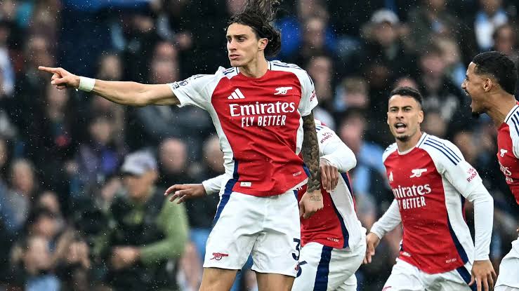 I'm embarrassed!' - Riccardo Calafiori admits regret at Mikel Arteta  celebration during Arsenal's 2-2 draw at Man City | Goal.com US