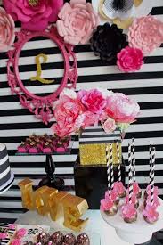 Maybe you would like to learn more about one of these? Pink Gold Black And White Party Novocom Top