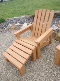 2 X 4 Adirondack Lounge Chair With Detached Foot Stool Etsy In 2020 Lounge Chair Outdoor Woodworking Furniture Plans Adirondack Chair