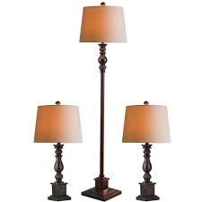 Our table lamps are handcrafted from the finest natural materials. Oneach Rustic Lamp Sets Of 3 For Living Room Floor Lamp And Table Lamps For Bedroom Minimalism Resin Lamps For Home Bronze Buy Online In Albania At Desertcart