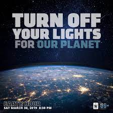 As every year our friends will turn off the light for an hour to raise awareness of the need to curb climate change. Earth Hour 2019 A Single Hour To Inspire A Movement To