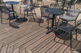Each product is specially designed to withstand the rigors of the temperature fluctuations and uv rays as well as rain and wind. Cafeteria Outdoor Cafe Tables And Chairs Outdoor Restaurant Stock Photo Picture And Royalty Free Image Image 125486771