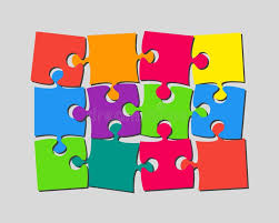 Jigsaw Puzzle 12 Stock Illustrations ...