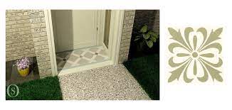 You can choose a pattern that complements. Victorian Floor Tiles Small Porch Tile Ideas