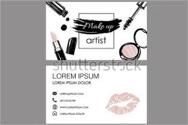 Watercolour make up business card. 40 Makeup Artist Business Card Templates Free Psd Designs