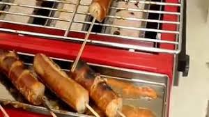 Aduk hingga adonan ulen dan merata. Mesin Pemanggang Sosis Sate Ikan Tanpa Asap Murah