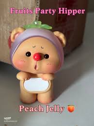 Cute Peach Jelly Collectibles: Hipper Fruits Party Blind Box Review