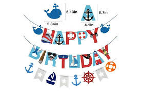 Check spelling or type a new query. 77pcs Nautical Party Supplies For Boys Nautical Party Decorations Sailor Nautical Happy Birthday Banner Nautical Cupcake