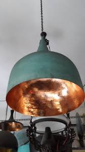 Ceiling pendant hanging light shade factory polished copper, steel, rusty 360mm. Hanging Copper Lamp Custom Copper Lamp