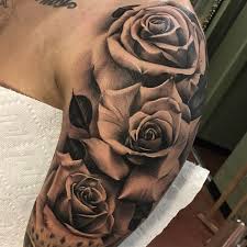 7 277 Likes 95 Comments Clifford Chen Cliffin Rosen Tattoo Frau Rosen Tattoo Schulter Rose Tattoo Ideen