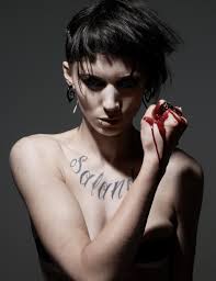 Rooney Mara The Girl With The Dragon Tattoo Runi Mara Devushki S Tatuirovkoj Drakona Idei Dlya Volos