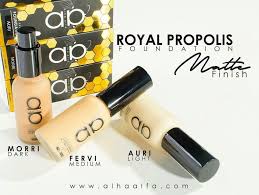 Alha alfa foundation royol propolis. Senarai Foundation Alha Alfa Yang Popular Dunia Farisya