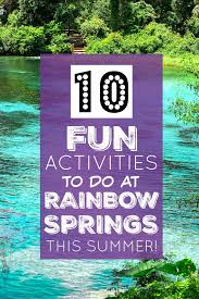 Moreover, judging by the amount of people waiting in parked cars outside the entrance, it had been closed for some time. 10 Activities To Do At Rainbow Springs State Park
