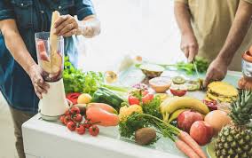 When writing your own wedding website bios, inject your own personal flair into the words. Senior Couple Preparing Vegan Smoothie With Bio Fruits And Vegat Stock Photo C Disobeyart 8570641 Stockfresh