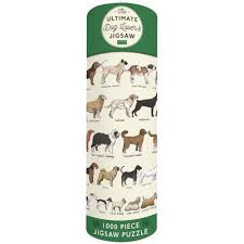 Features 54 dog illustrations and characteristics of each breed, with the ridley's logo repeated on the reverse. Ultimate Dog Lovers 1000 Piece Jigsaw Puzzle The Works